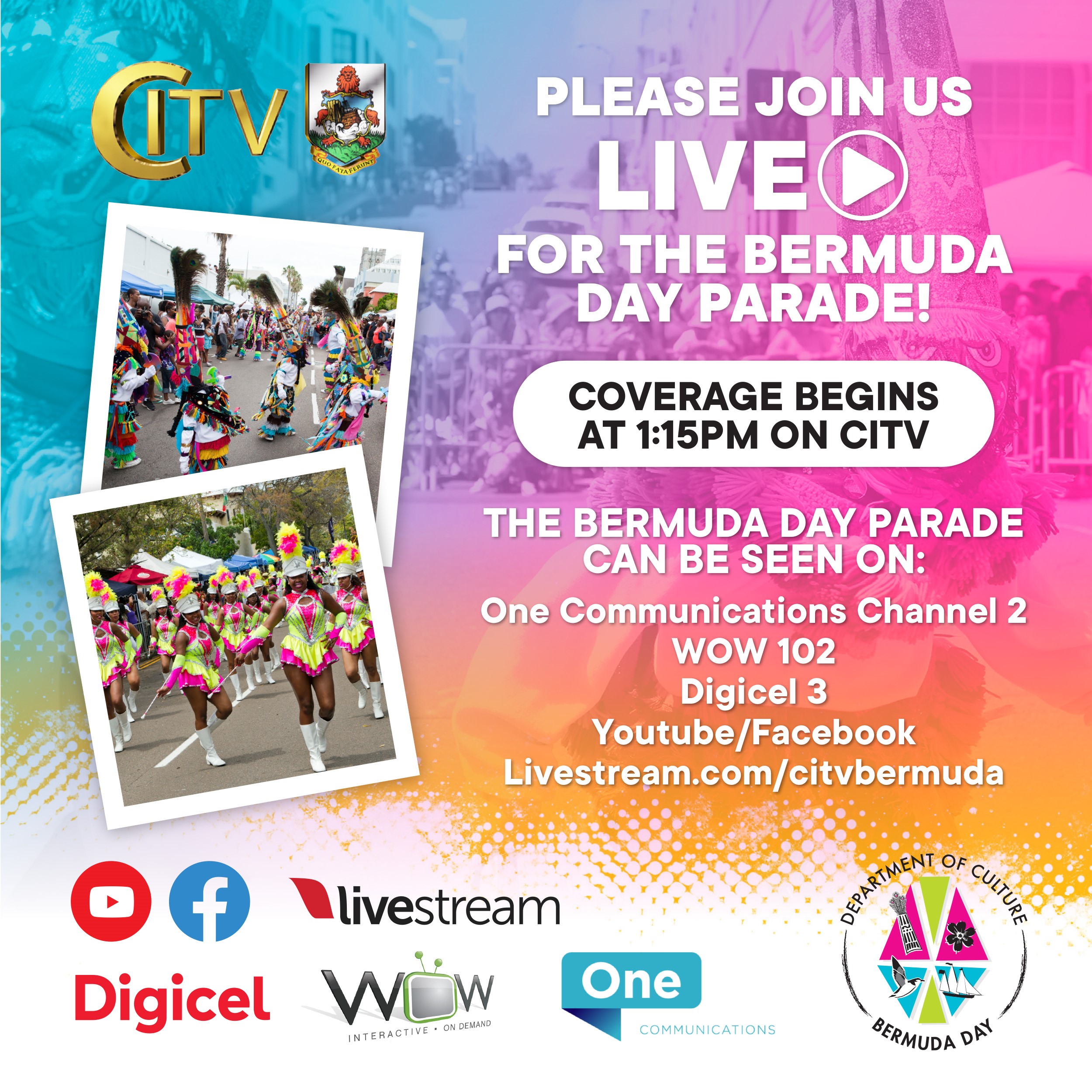 CITV #Livestream TV + #YTplaylist #Bermuda Government  @dciBermuda